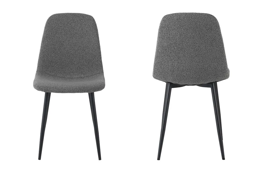 Ensemble de 2 chaises de salle &agrave; manger