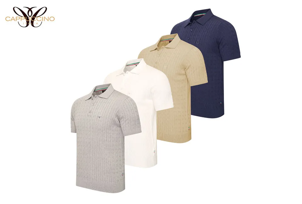 Elegant men&#039;s polo shirt