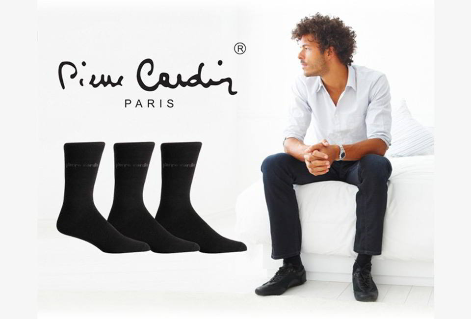 15 paires de chaussettes homme de la marque Pierre Cardin