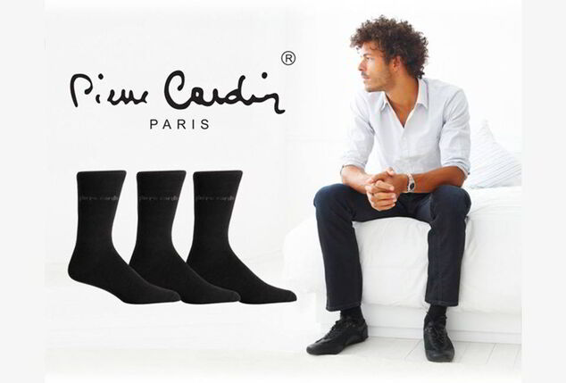15 paires de chaussettes homme de la marque Pierre Cardin