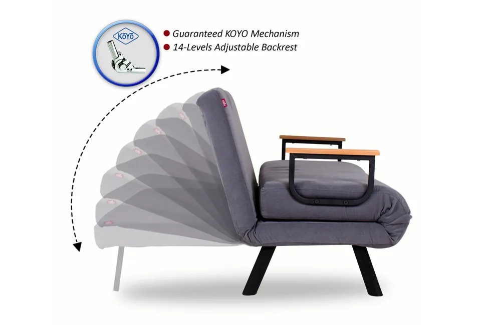 Wygodna rozkładana sofa