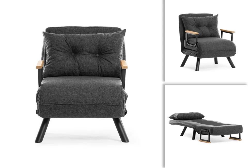Wygodna rozkładana sofa