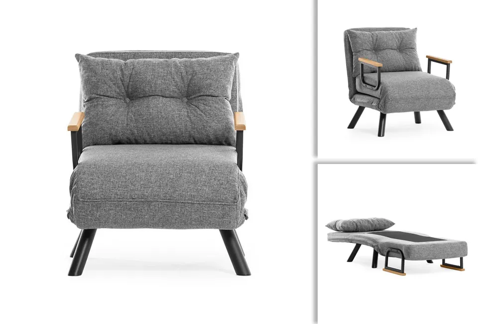 Wygodna rozkładana sofa