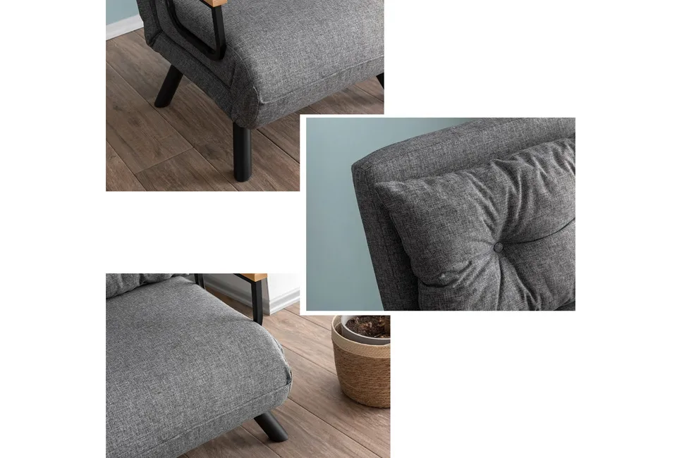Wygodna rozkładana sofa