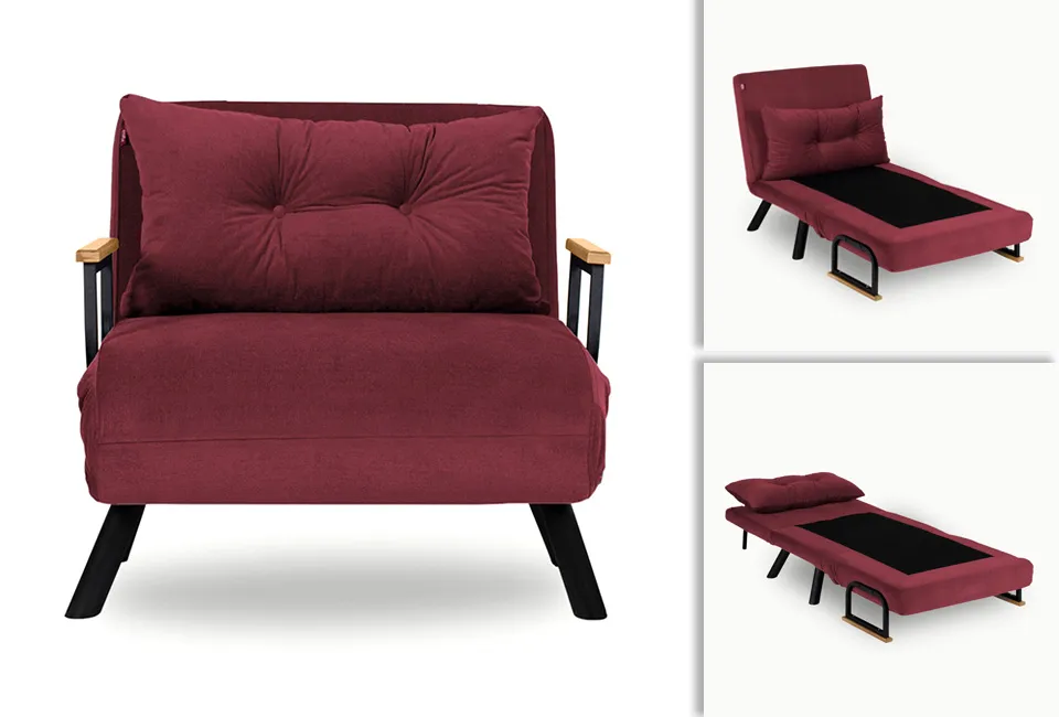 Wygodna rozkładana sofa