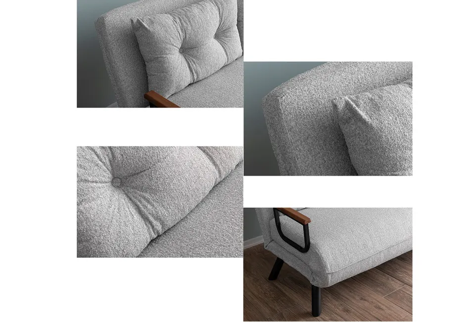 Wygodna rozkładana sofa
