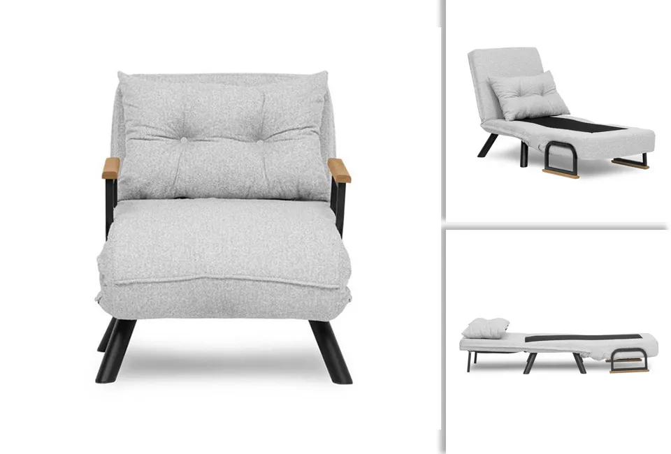 Wygodna rozkładana sofa