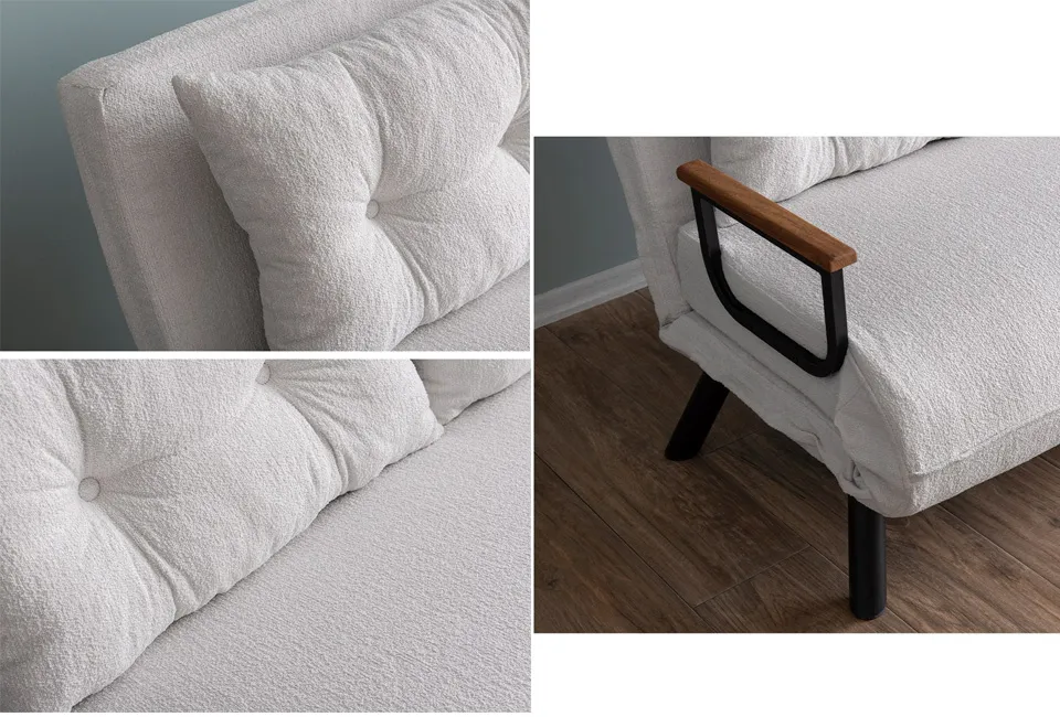 Wygodna rozkładana sofa