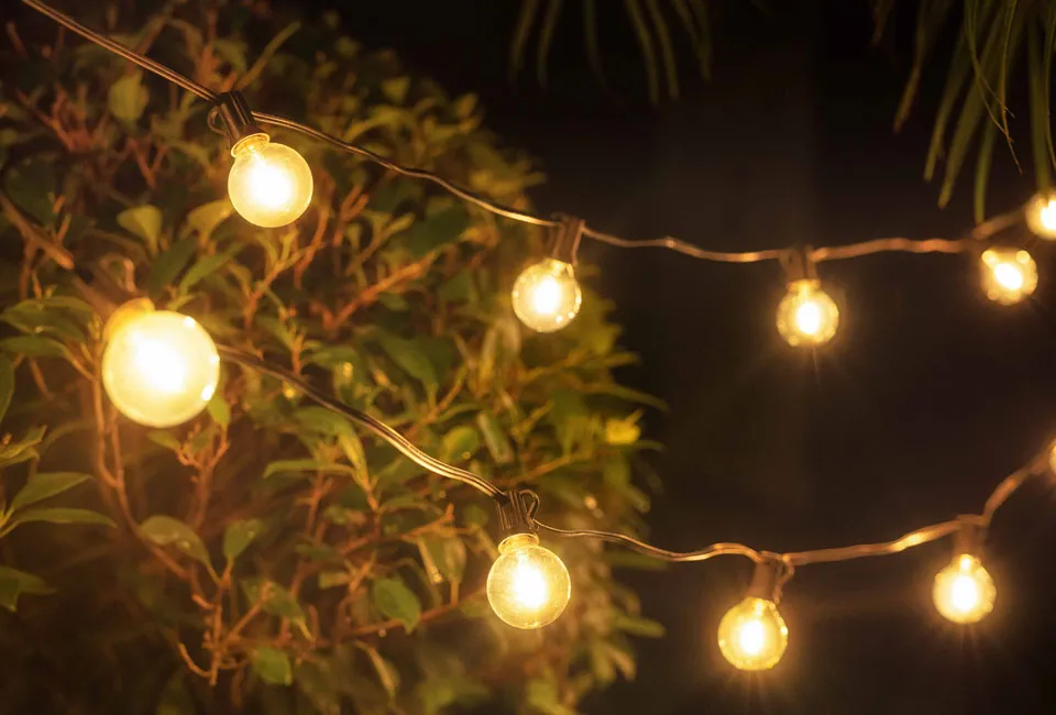 Tira de luz LED vintage
