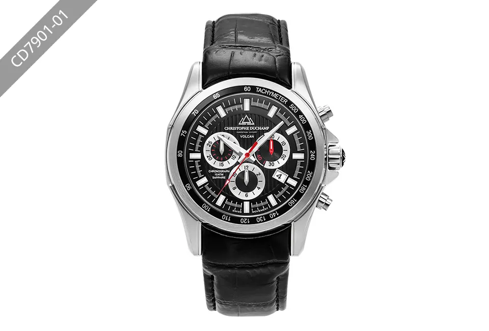 Elegante Herrenuhr von Christophe Duchamp