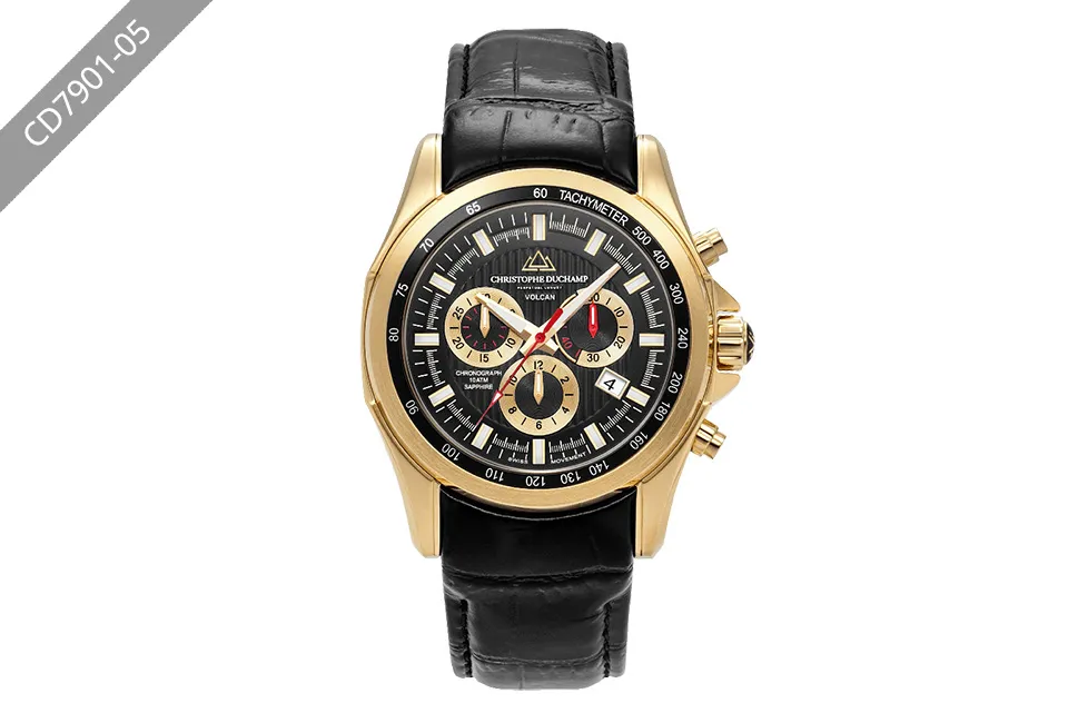 Elegante Herrenuhr von Christophe Duchamp