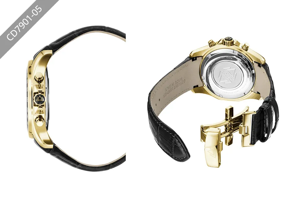 Elegante Herrenuhr von Christophe Duchamp