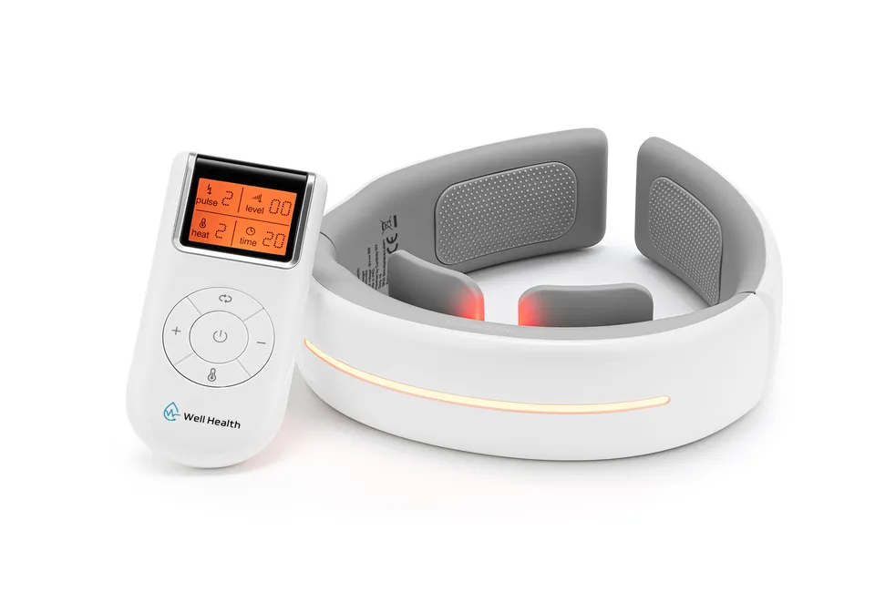 Massage device for the neck