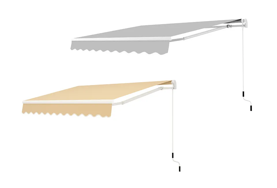 Manuele terrasluifel grijs of beige