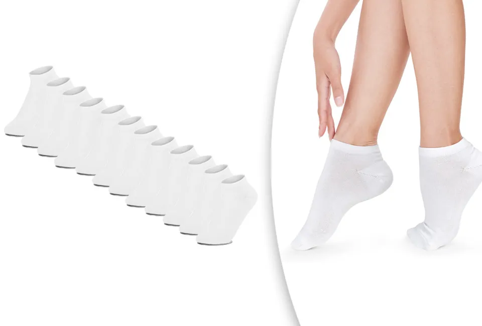 12 pairs of trainer socks