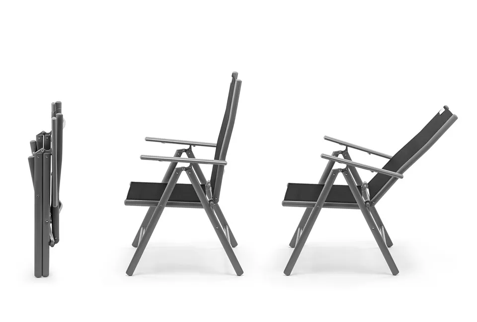Set de 2 si&egrave;ges de jardin