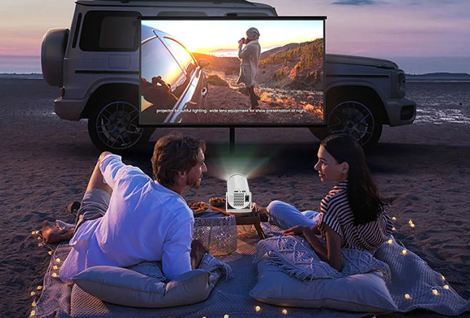 Mini-projecteur pour toutes les pi&egrave;ces