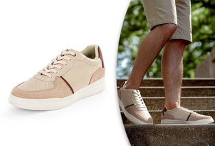 Sneakers da uomo in pelle alla moda — 7
