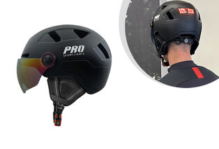 Fahrradhelm mit 2 Visieren