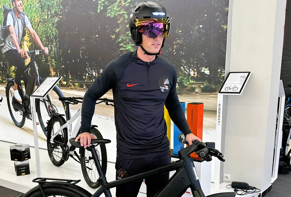 Kask na rower elektryczny