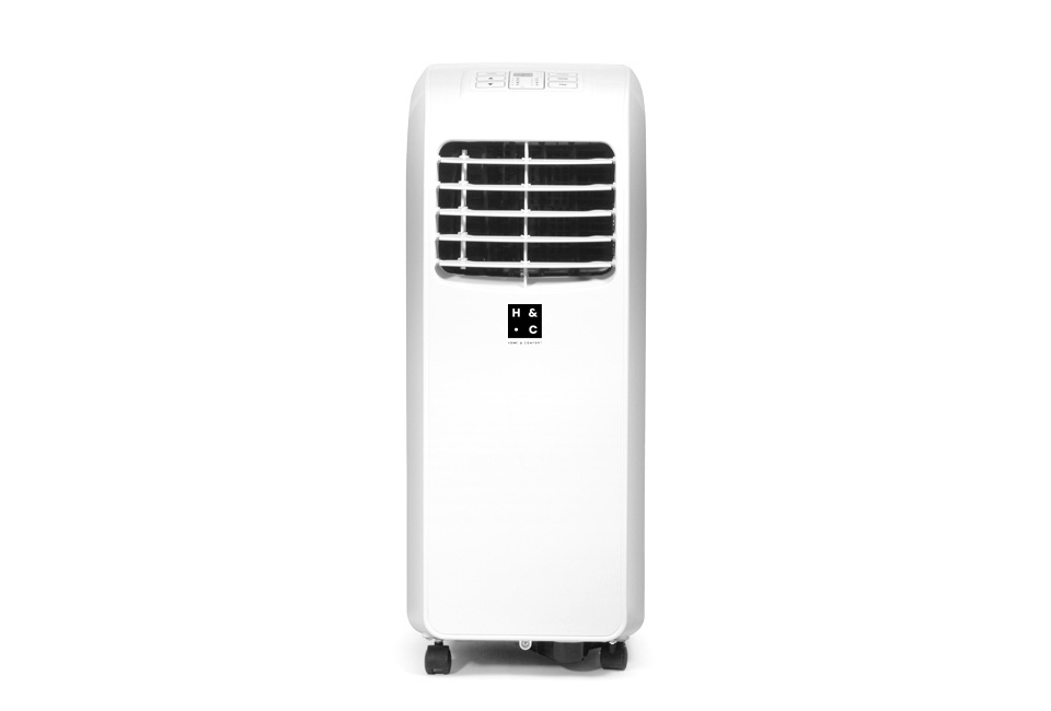 3-in-1 mobiele airconditioning met afvoerslang