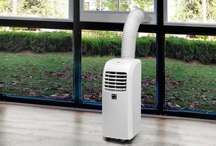 3-in-1 mobiele airconditioning met afvoerslang — 6