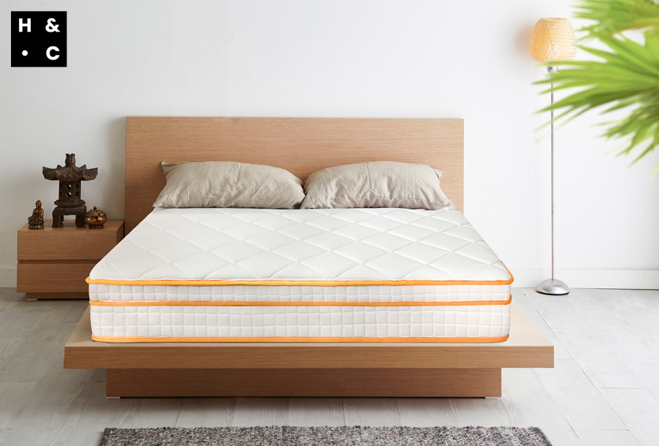 Pocketveermatras met 7 comfortzones en traagschuim