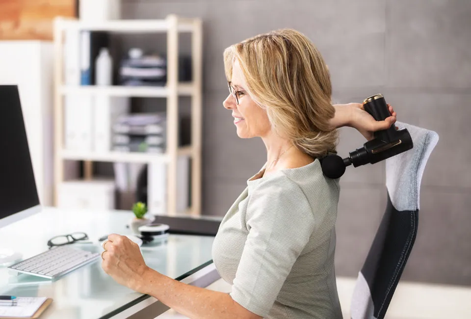 Mini massage gun for muscles