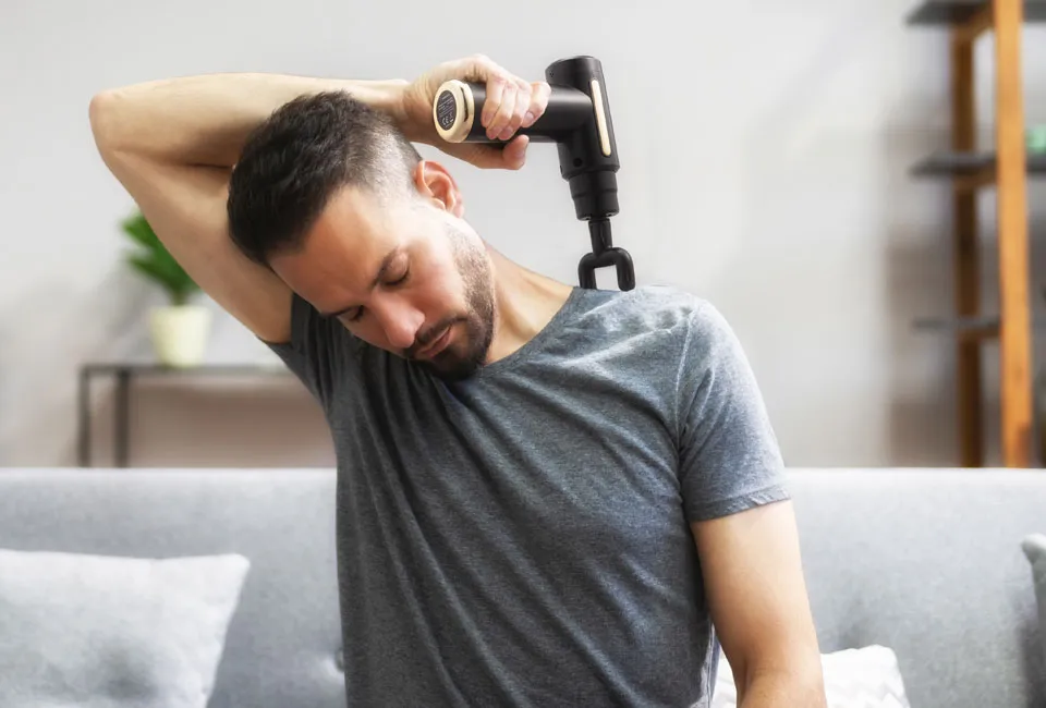 Mini massage gun for muscles