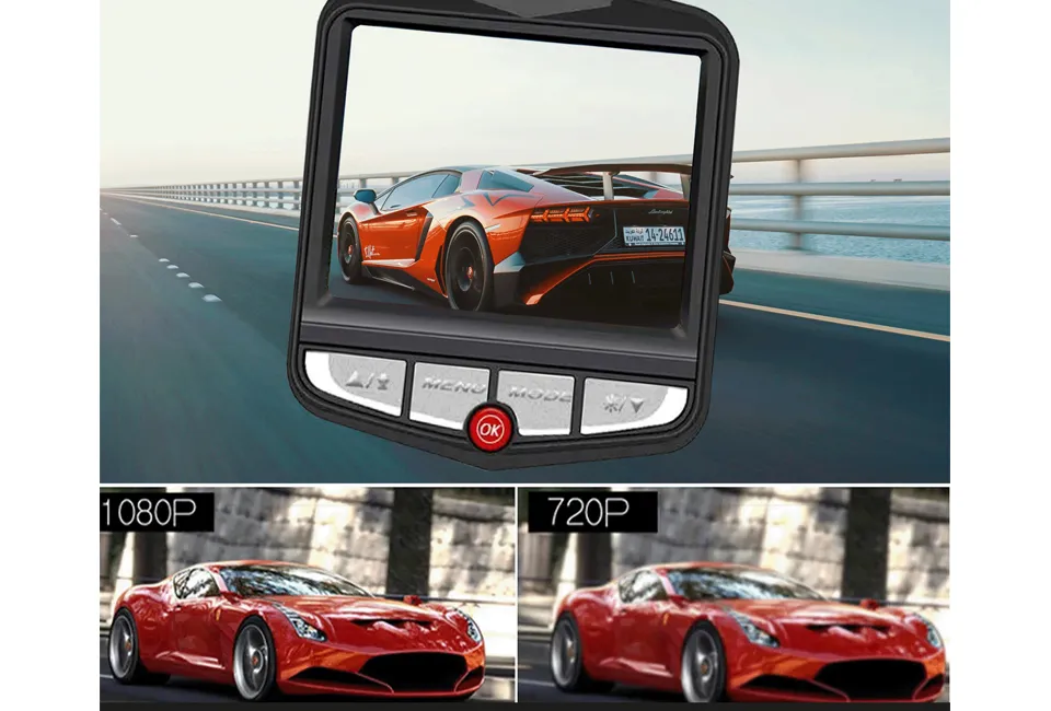 Dashcam compatta
