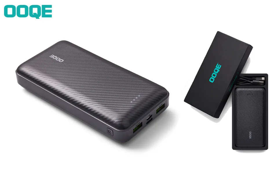 Powerbank com fun&ccedil;&atilde;o de carregamento r&aacute;pido