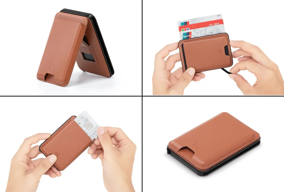 Porte-cartes magn&eacute;tique