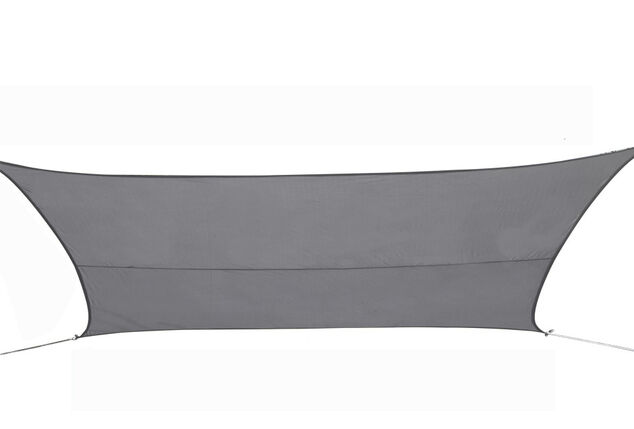 Déstockage : Voile d'ombrage triangulaire ou carrée disponible en gris ou taupe