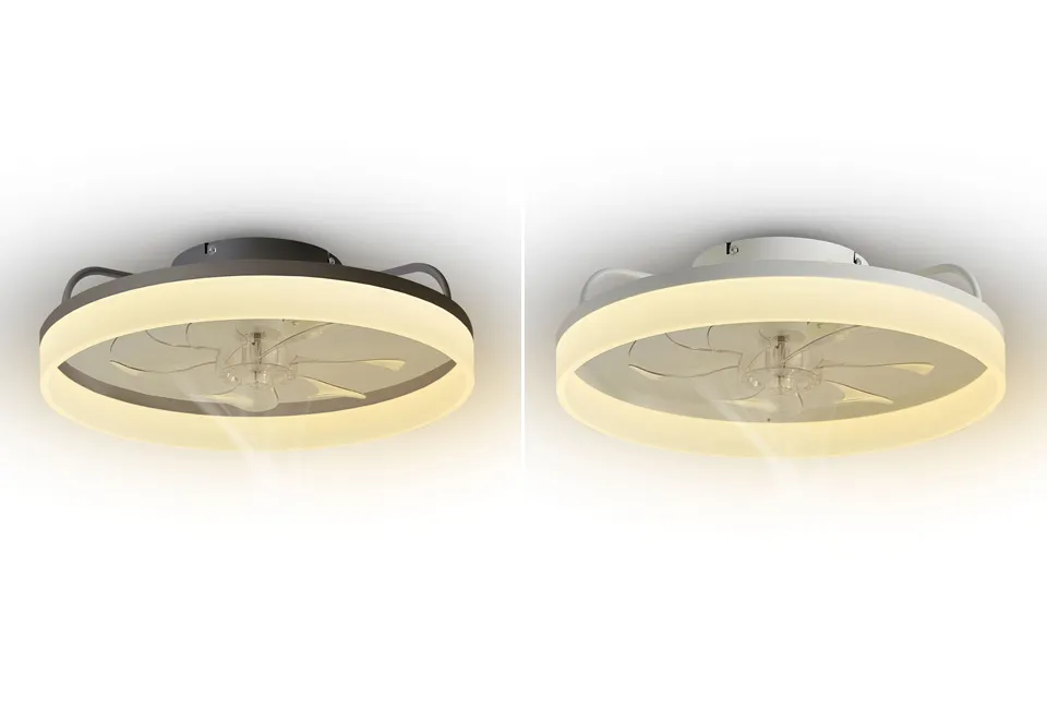 Lampada da soffitto con ventilatore