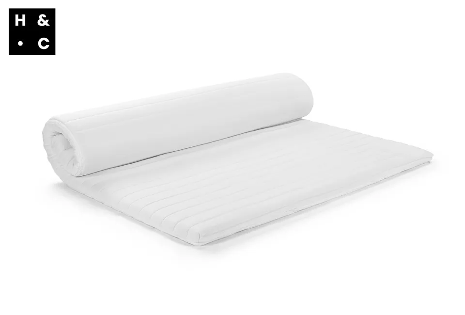 Surmatelas en mousse antibact&eacute;rienne