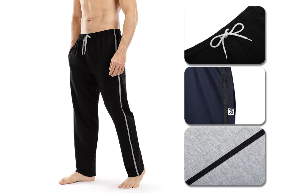 2 pantalones de jogging deportivos