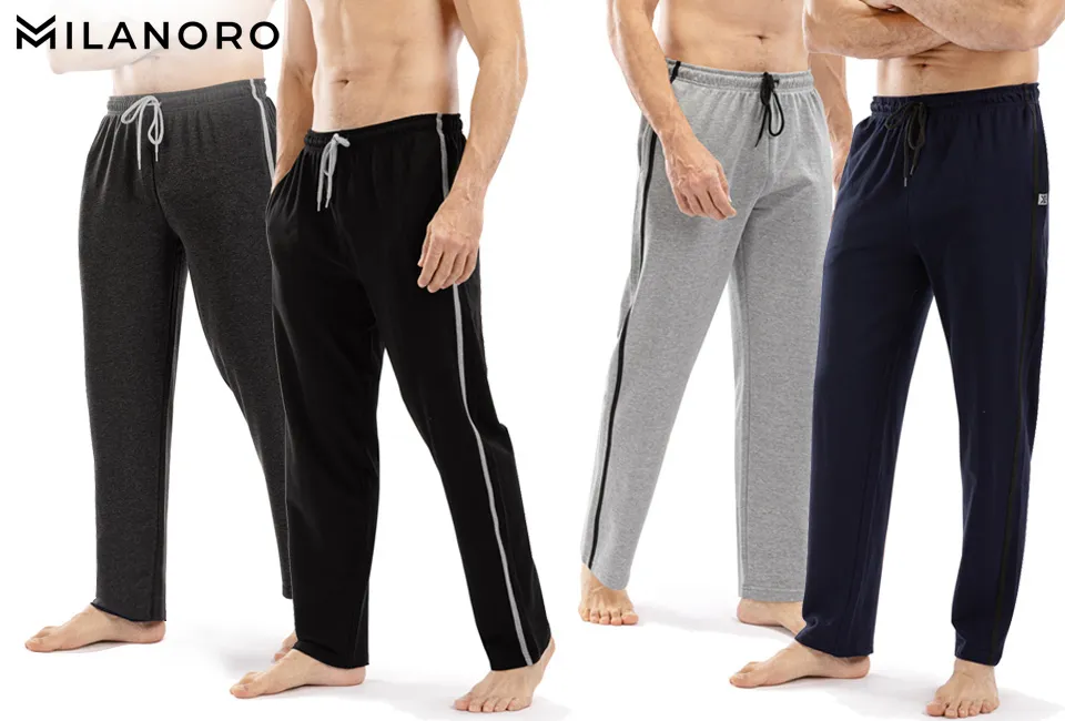 2 pantalones de jogging deportivos