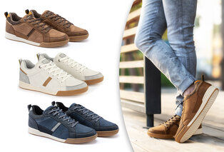 Baskets confortables pour hommes