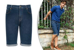 Déstockage : short en jean élégant et confortable pour homme — 5