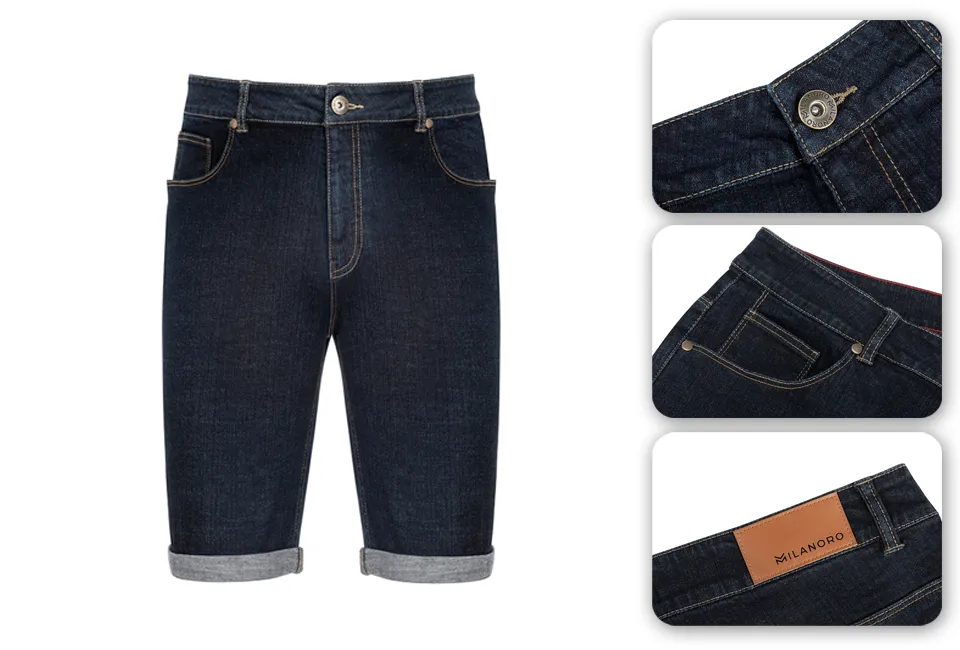 DESTOCKAGE : Short en jean pour homme