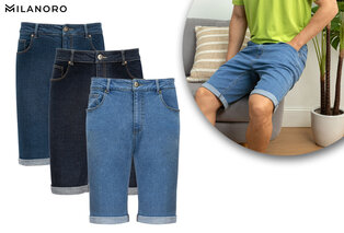 Déstockage : short en jean élégant et confortable pour homme — 9