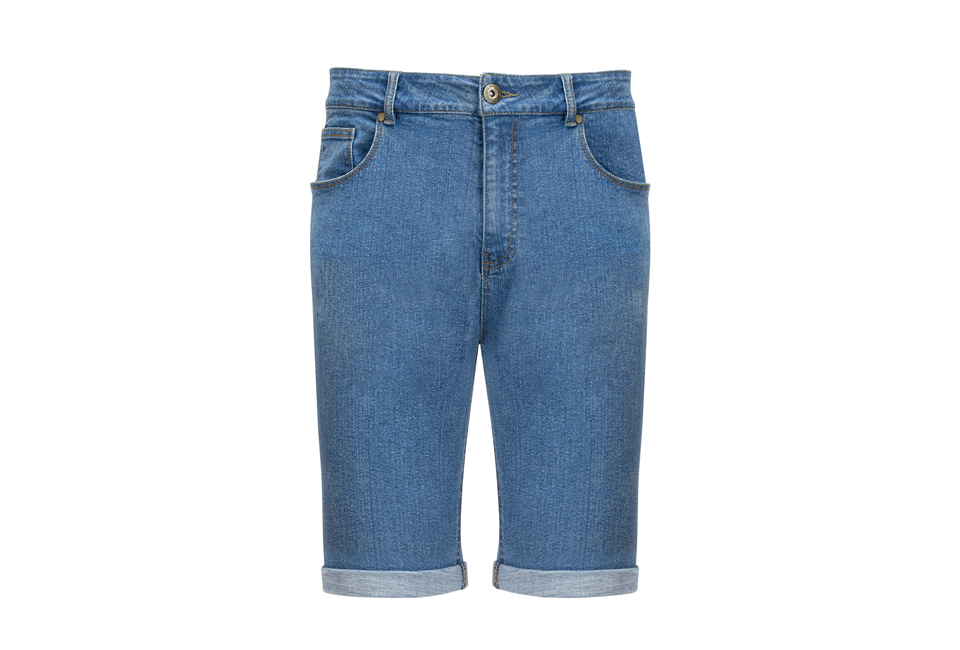 Déstockage : short en jean élégant et confortable pour homme