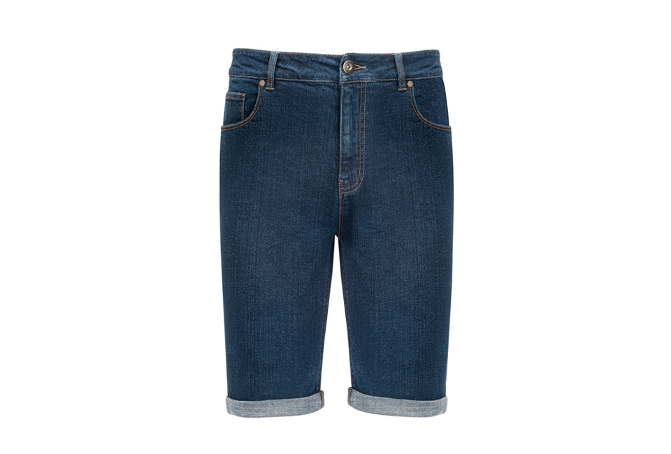 Déstockage : short en jean élégant et confortable pour homme