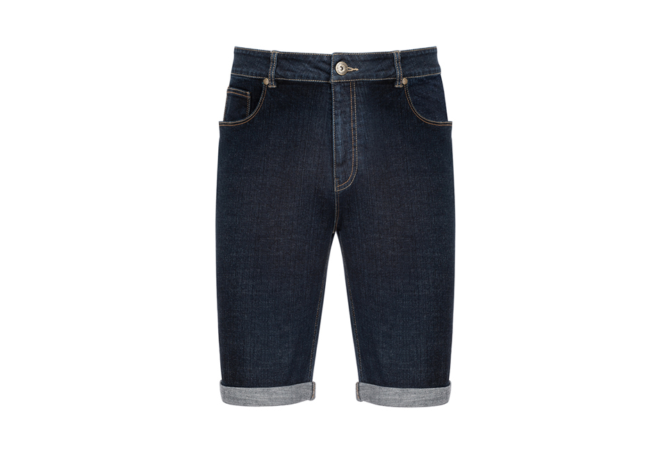 Déstockage : short en jean élégant et confortable pour homme