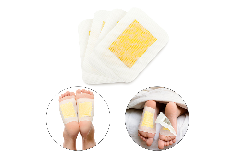 Desintoxica tu cuerpo con estos parches desintoxicantes para los pies