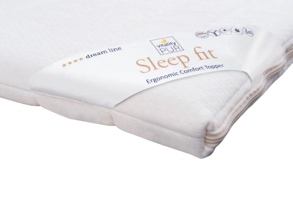 Materassino topper con cuscino gratis