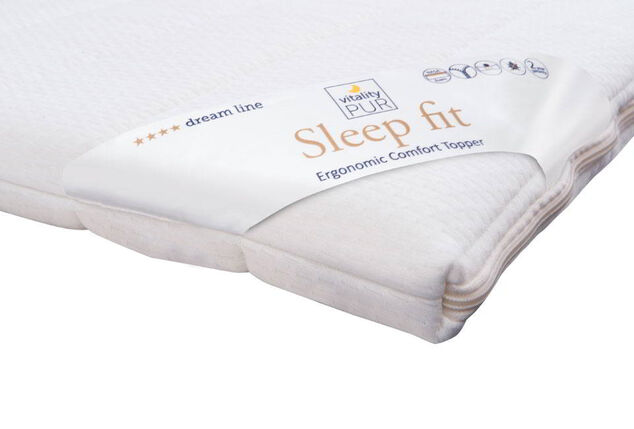 Confortable surmatelas Sleep Fit avec oreiller gratuit