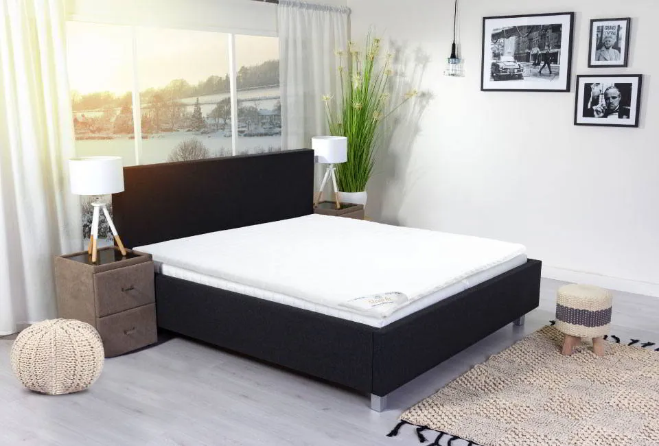 Materassino topper con cuscino gratis