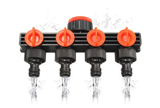Répartiteur de tuyau d’arrosage à 4 sorties pour une irrigation efficace — 4