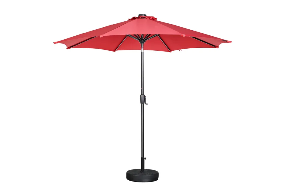 Parasol LED en 2 couleurs